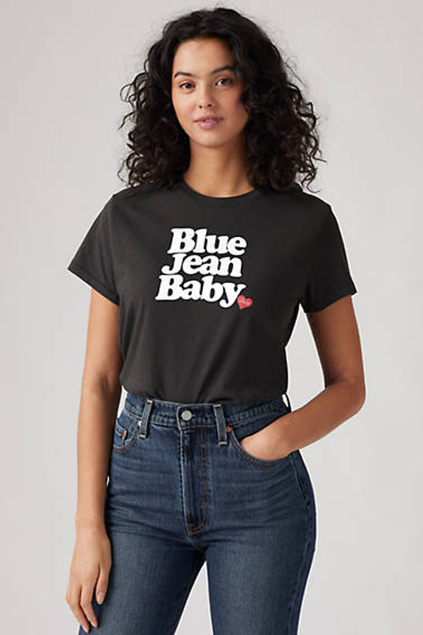 Graphic Classic Tee - Mujer - S - Negro / Blue Jean Baby Pirate Black