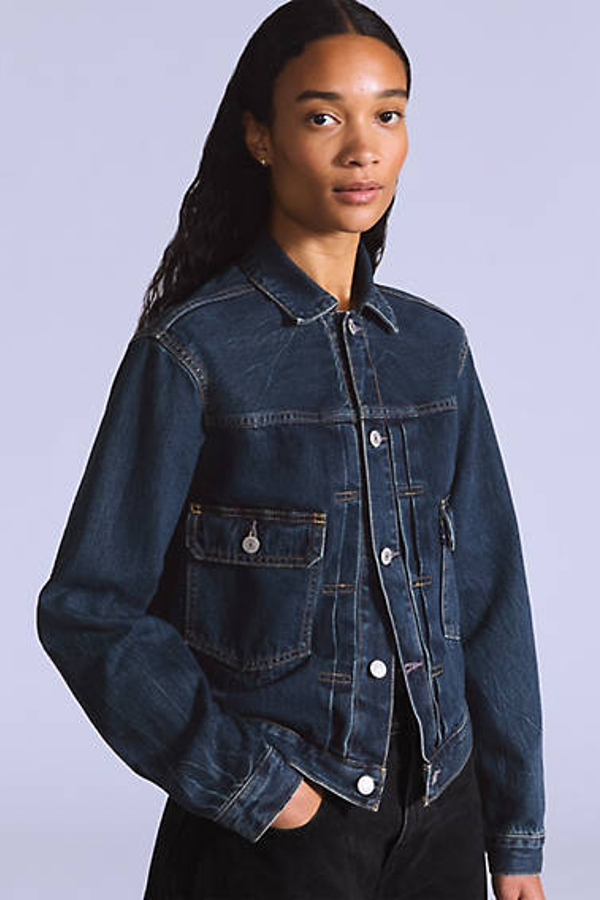 Trucker Jacket Type II - Mujer - XS - Azul / Doree Mij