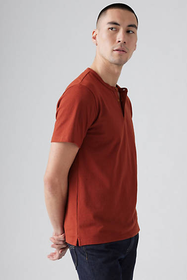 Camiseta Housemark - Hombre - XS - Rojo / Fired Brick