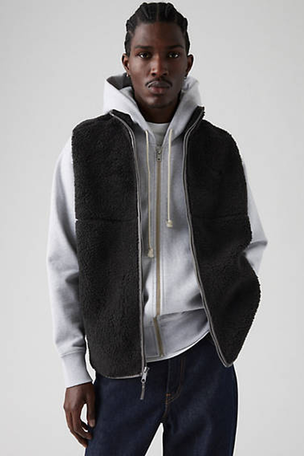 Chaqueta de borreguito Summit - Hombre - S - Negro / Jet Black