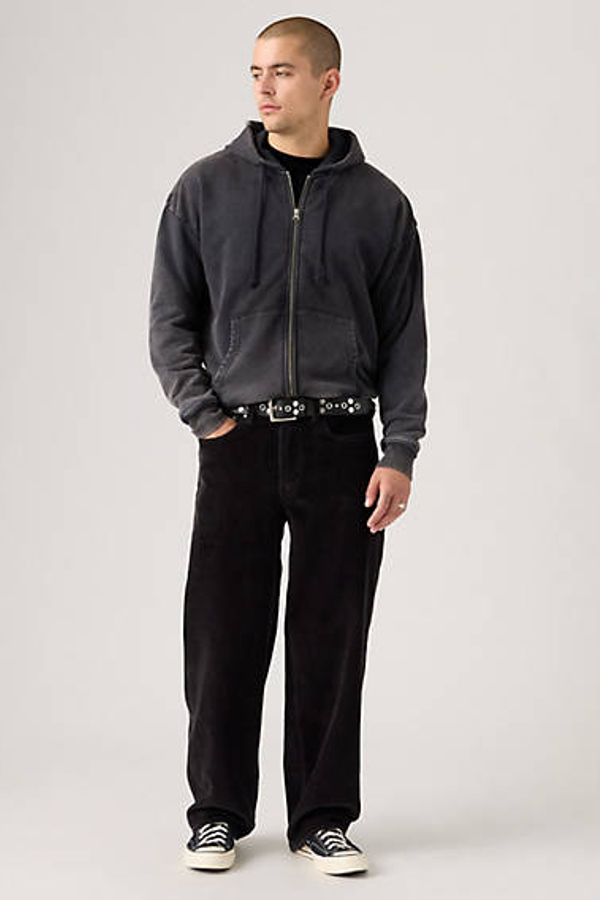 Vaqueros 578 Baggy de pana - Hombre - 28X32 - Negro / Meteorite 8W Cord