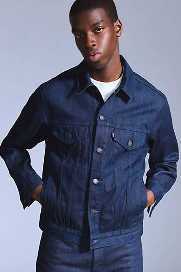 Trucker Jacket Type III - Hombre - M - Azul / Blue Deep Well Trucker