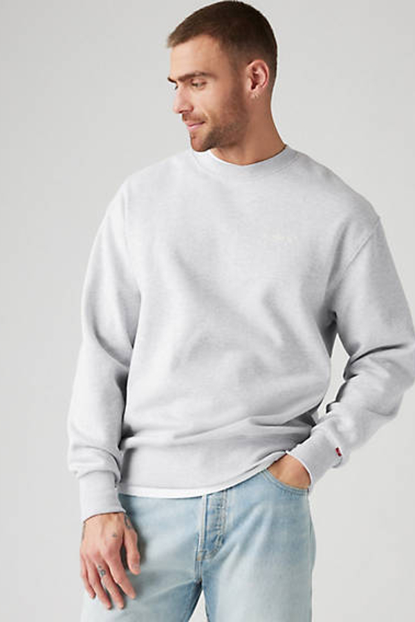 Sudadera de cuello redondo Authentic - Hombre - 2XL - Gris / Light Grey Htr Bros Bc03