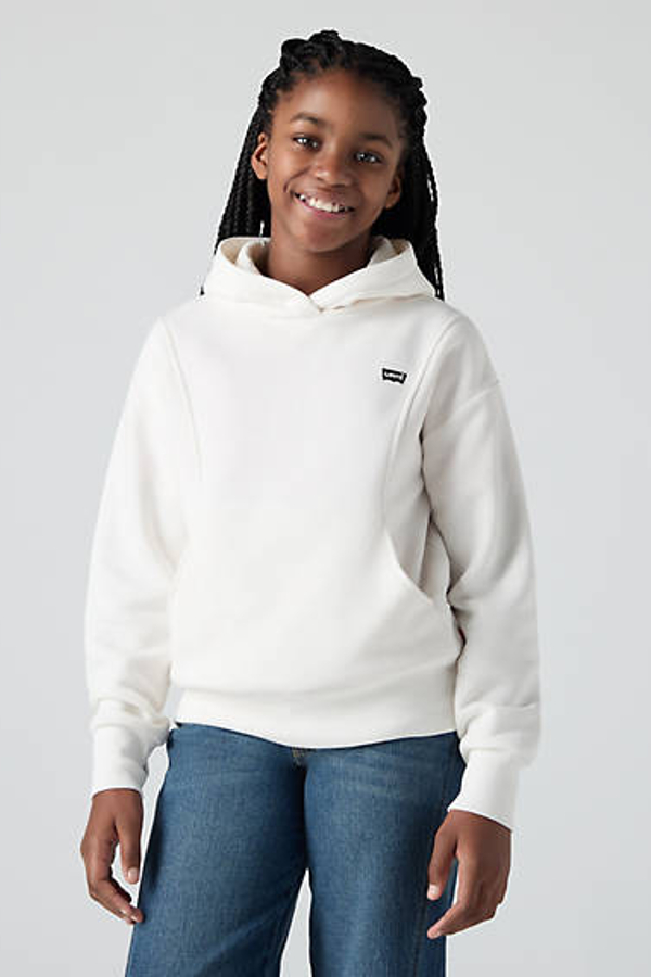 Sudadera con capucha Batwing Patch para adolescentes - Chicas - 14A - Neutral / Gardenia