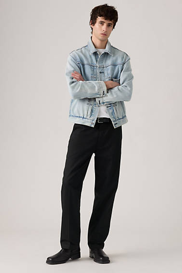 XX Chino Loose Straight - Hombre - 38X34 - Negro / Meteorite Twill