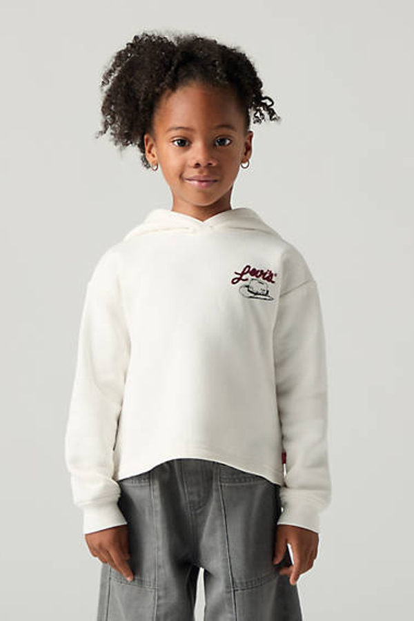 Sudadera con capucha Meet and Greet Western infantil - Chicas - 3A - Neutral / Gardenia