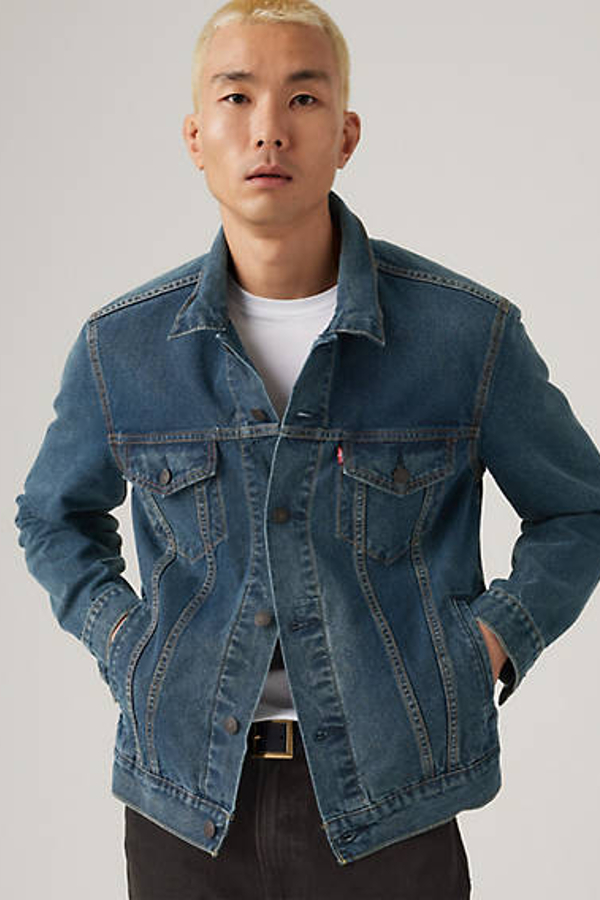 Trucker Jacket - Hombre - XXL - Azul / On The Ropes