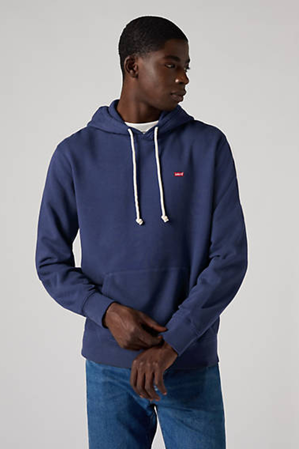 Sudadera con capucha Original - Hombre - XS - Azul / Dress Blues