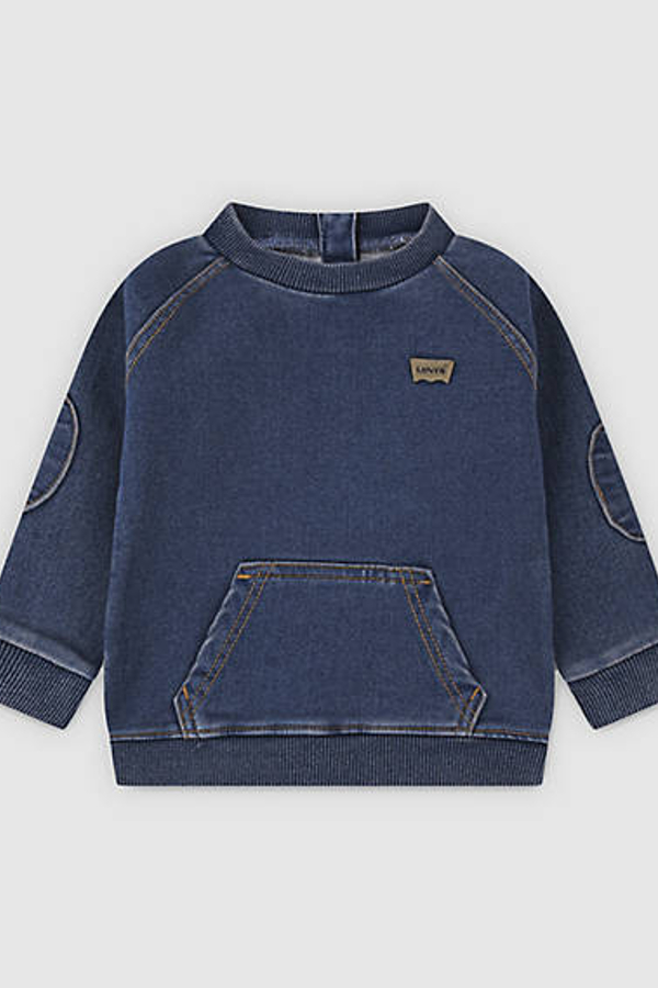 Sudadera de cuello redondo Dobby para bebé - Chicos - 9M - Neutral / Wish You Would