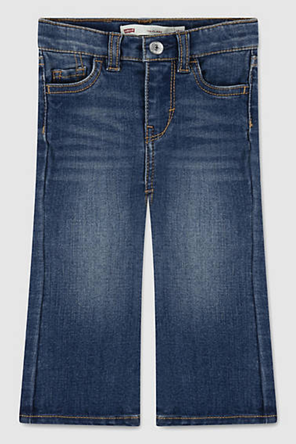 Vaqueros acampanados de tiro alto Baby 726 - Chicas - 18M - Neutral / Dark Wave
