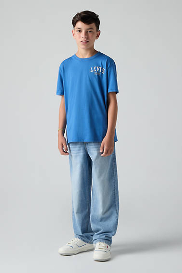 Vaqueros Pull On Stay Loose Taper para adolescentes - Chicos - 14A - Neutral / From Scratch No Destruction