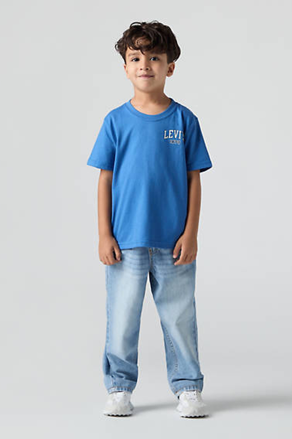 Vaqueros Pull On Stay Loose Taper infantiles - Chicos - 8A - Neutral / From Scratch No Destruction