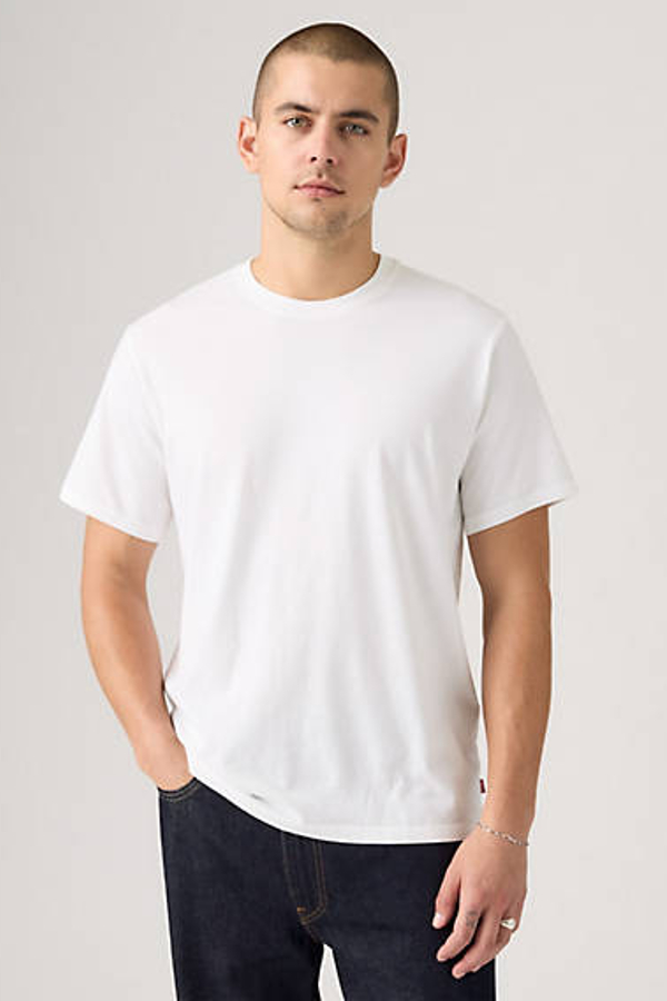 La camiseta Essential - Hombre - S - Blanco / Bright White