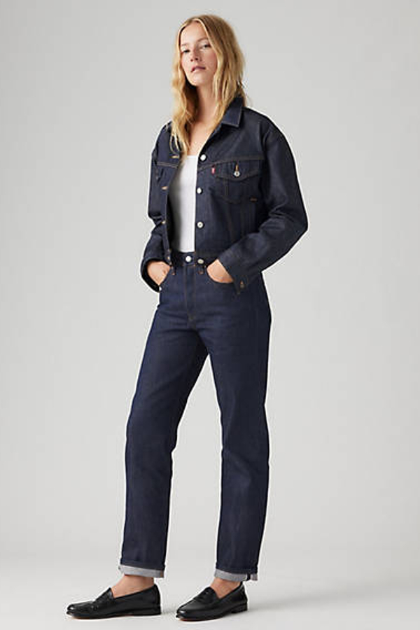 Vaqueros 501 Original Selvedge - Mujer - 31X32 - Azul / Lined Up Selvedge