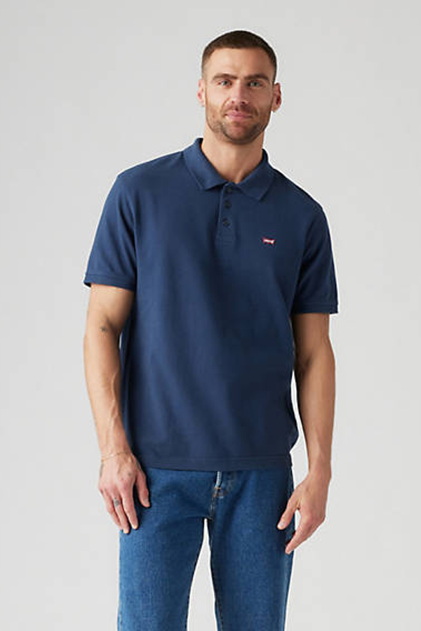 Polo Housemark - Hombre - L - Azul / Dress Blues