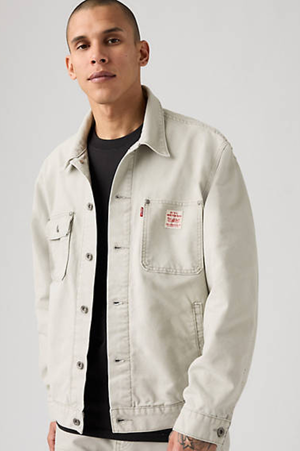 Trucker Jacket Sunrise - Hombre - L - Gris / Clay London Fog T