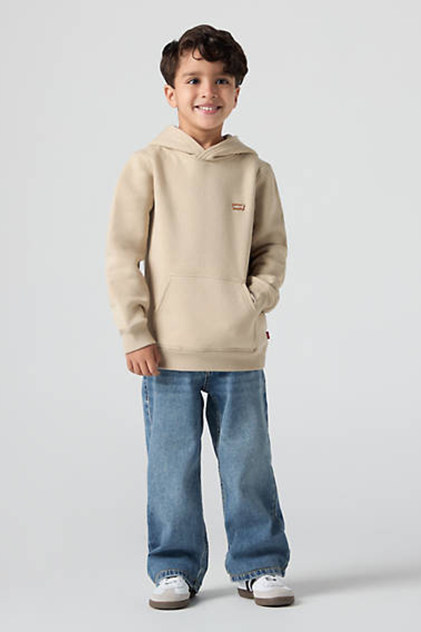 Sudadera con capucha Mini Batwing infantil - Chicos - 8A - Blanco / White Pepper
