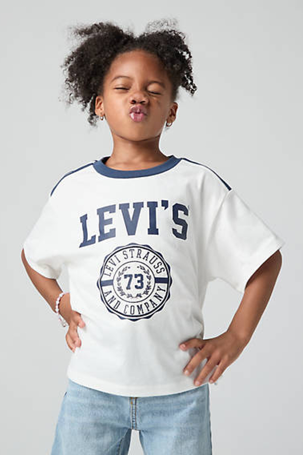 Camiseta Sporty Oversized infantil - Chicas - 6A - Neutral / Big Dipper