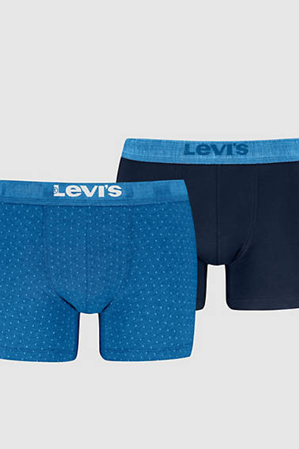 Calzoncillos bóxer Levi's Denim Inspired: paquete de 2 - Hombre - S - Azul / Blue Combo