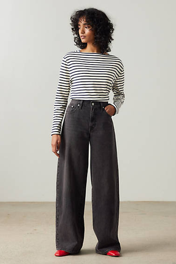 Vaqueros XL Straight - Mujer - 27X31 - Negro / Influential Lady