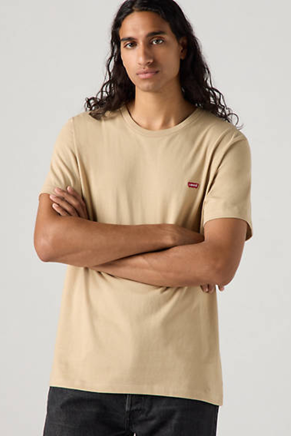 Camiseta Housemark Original - Hombre - L - Crema / Chino Jersey