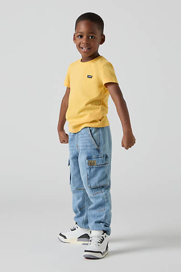 Pantalones Cargo Denim Parachute infantiles - Chicos - 5A - Azul / From Scratch