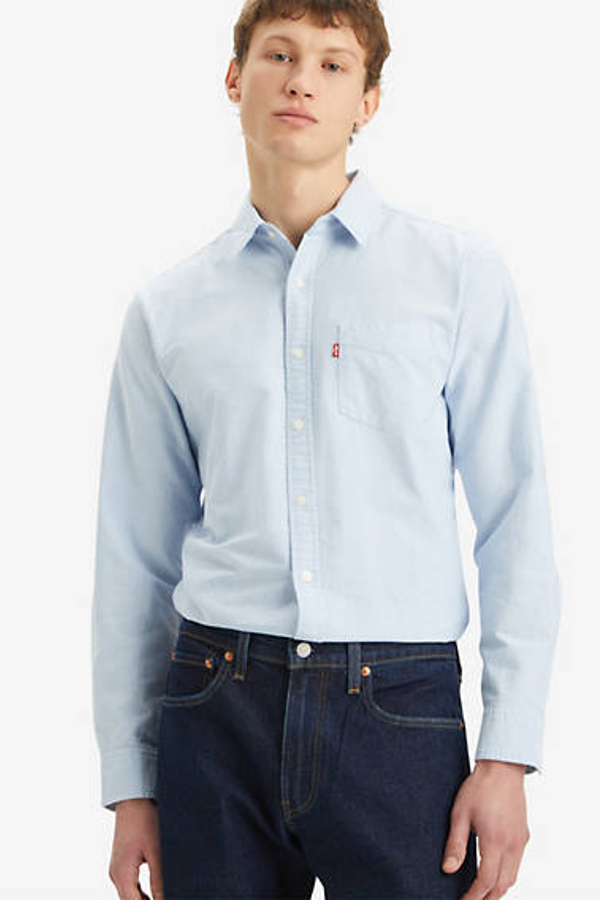 Sunset Pocket Shirt - Hombre - 2XL - Azul / Allure Oxford
