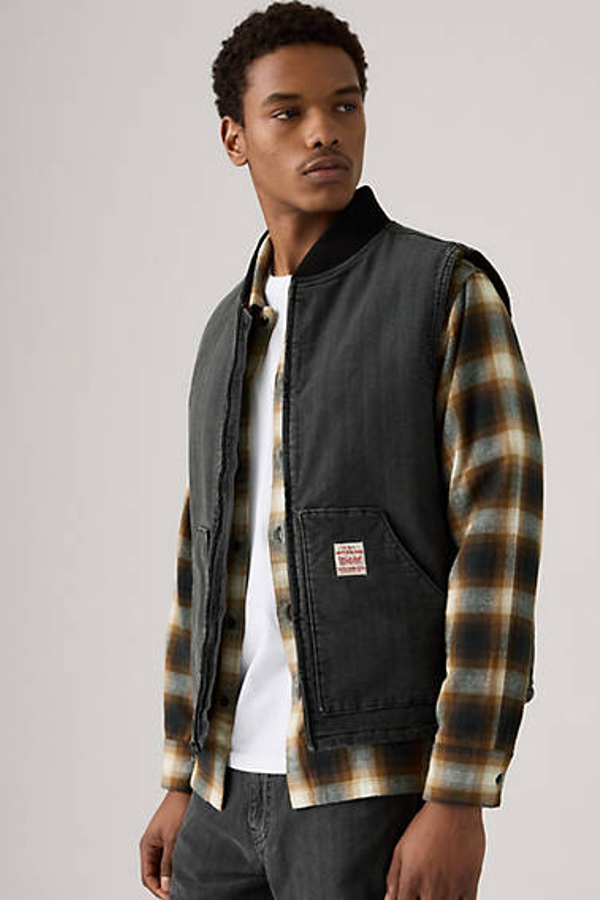 Chaleco Sansome - Hombre - L - Negro / Double Duty T