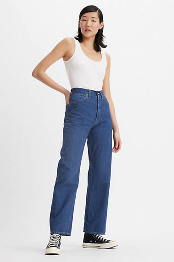Vaqueros Levi's Vintage Clothing 401 - Mujer - 26X30 - Azul / Rinse