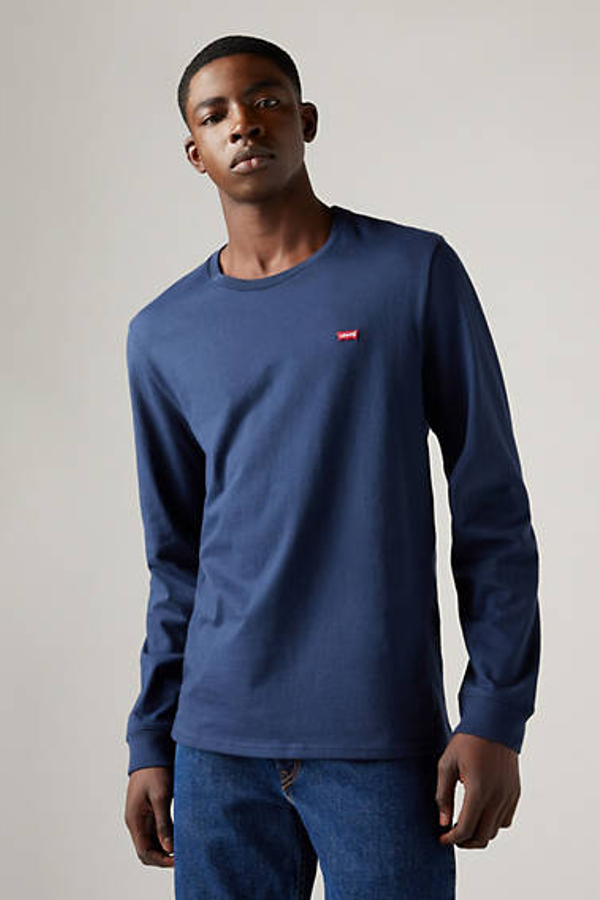 Camiseta Original Housemark - Hombre - L - Azul / Patch Dress Blues