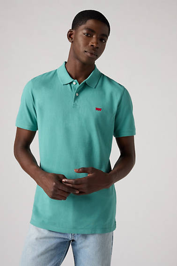 Slim Housemark Polo Shirt - Hombre - XS - Azul / Bristol Blue