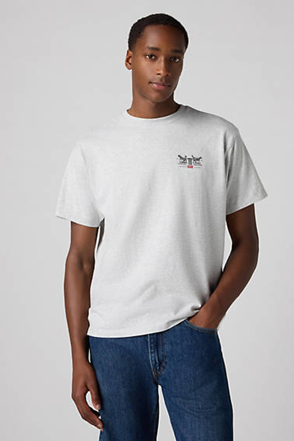 Camiseta Graphic Vintage Fit - Hombre - XXL - Gris / Archival 2Hp 1 Light Heather Grey