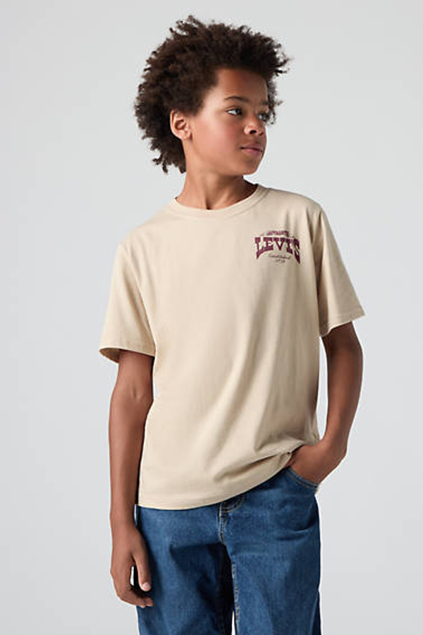 Camiseta Galloping Free para adolescentes - Chicos - 14A - Blanco / White Pepper