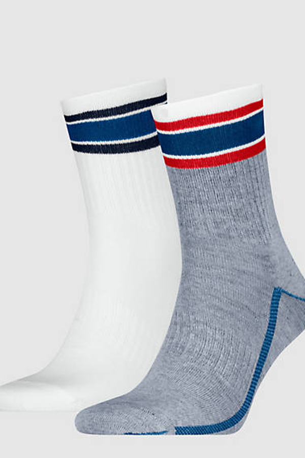 Calcetines cortos Levi's: paquete de 2 pares - Hombre - 35 - Azul / Blue Combo