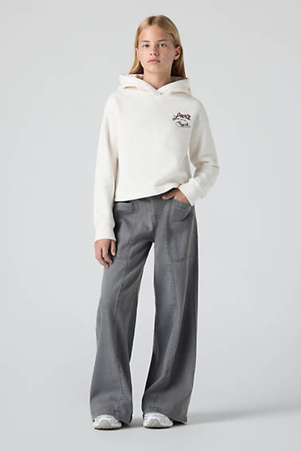 Vaqueros de pierna ancha Pull On '94 Baggy Wide Leg para adolescentes - Chicas - 10A - Neutral / Graphite Pencil