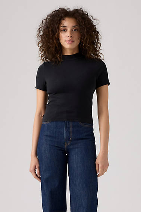 Camiseta Effortless - Mujer - L - Negro / Anthracite Night