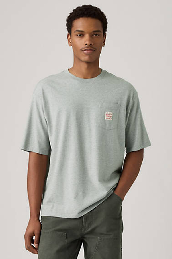Camiseta de trabajo - Hombre - XS - Gris / Mid Tone Grey Heather