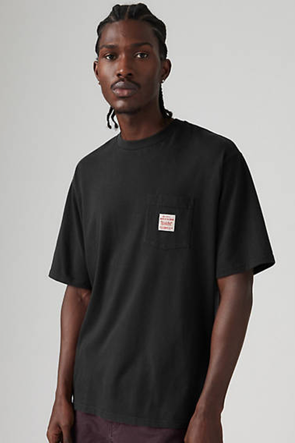 Camiseta de trabajo - Hombre - S - Negro / Meteorite