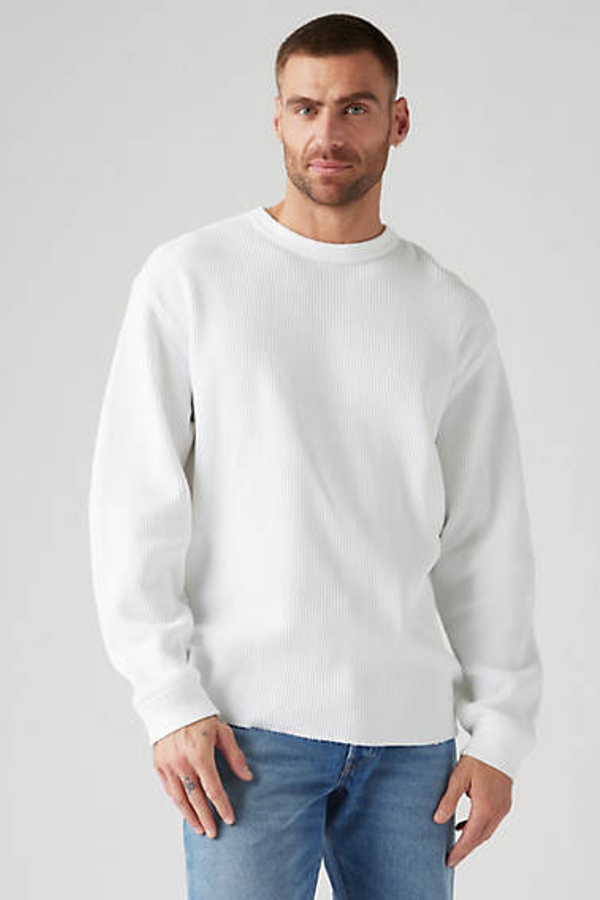 Camiseta térmica de manga larga Relaxed - Hombre - XXL - Neutral / White +