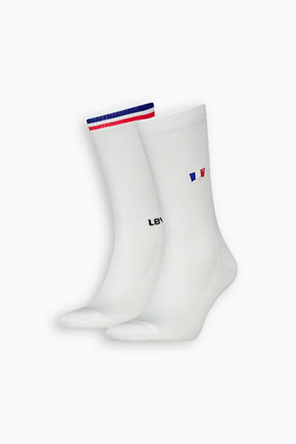 Calcetines de altura normal Levi's for Pari's: paquete de 2 - Hombre - 35 - Multicolor / Iconic