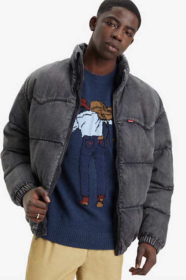 Sudadera Original Housemark - Hombre - S - Azul / Saddleman Intarsia Sargasso Sea
