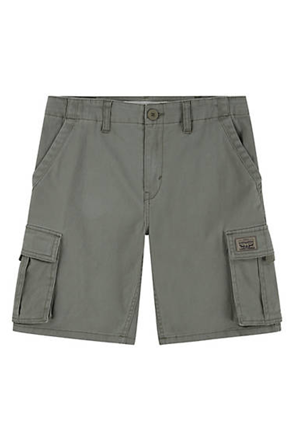 Shorts cargo Traditional para adolescentes - Chicos - 10A - Verde / Deep Lichen Green