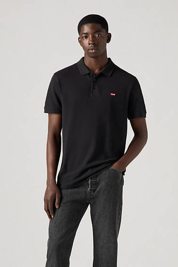 Polo Housemark - Hombre - S - Negro / Mineral Black