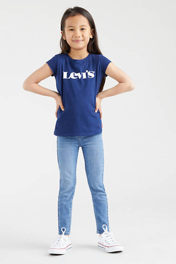 Jean infantil superestrecho 710 - Chicas - 3A - Azul / Keira