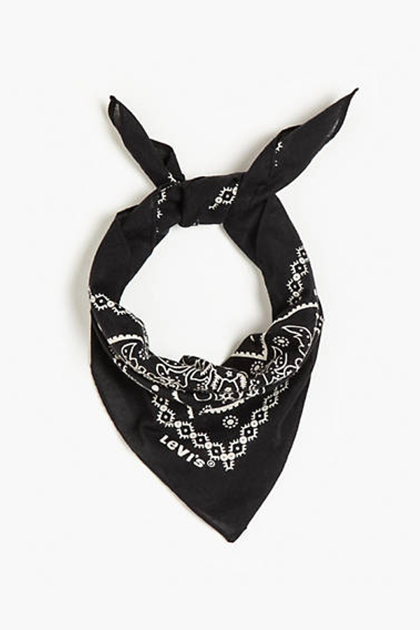 Bandana de cachemira - Mujer - One Size - Negro / Black