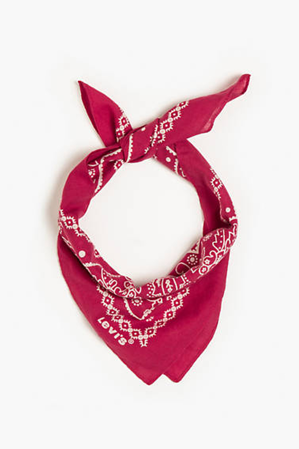 Bandana de cachemira - Hombre - One Size - Rojo / Red