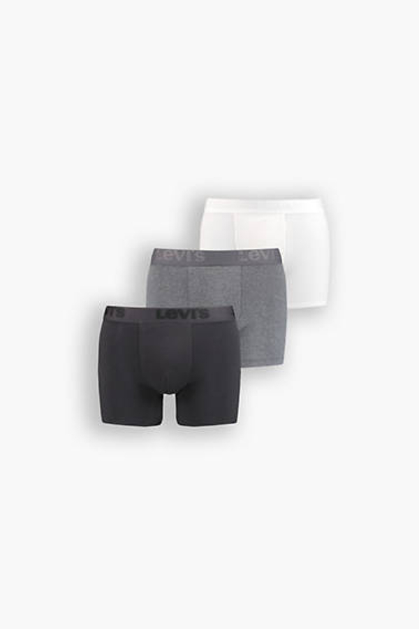 Bóxer premium Levi's: paquete de 3 - Hombre - L - Gris / Black Grey Combo