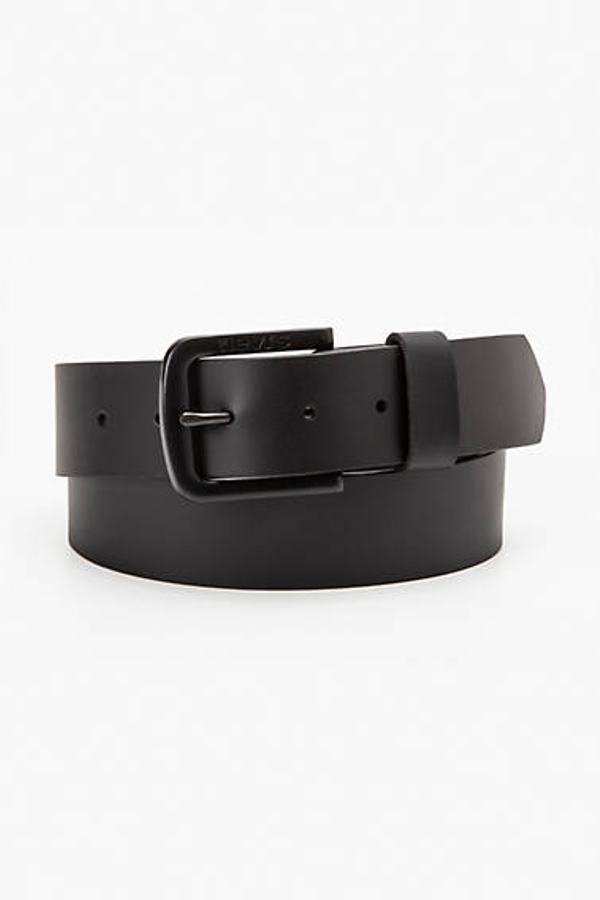 Cinturón con hebilla metálica Seine - Hombre - 95 - Negro / Regular Black