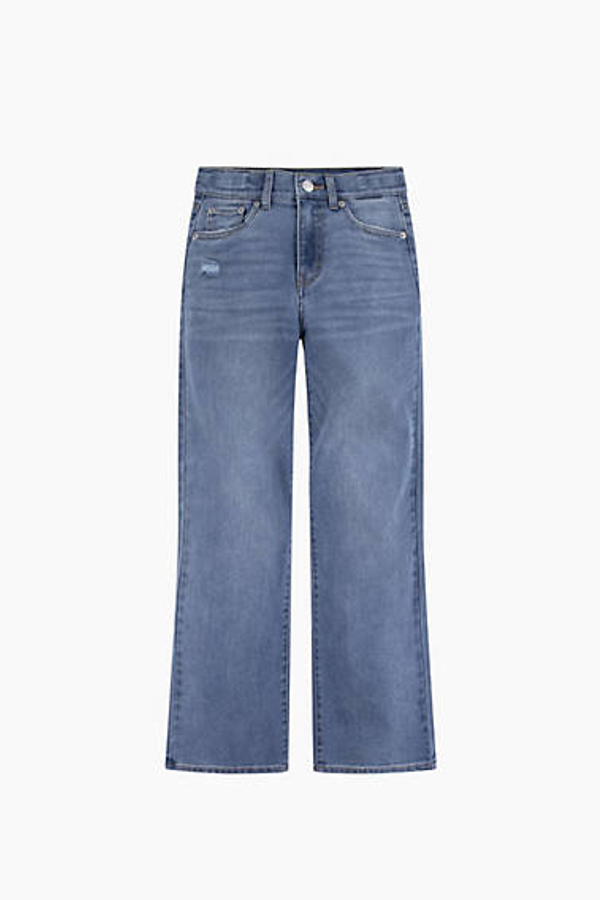 Vaqueros infantiles de pernera ancha - Chicas - 8A - Azul / Dig It