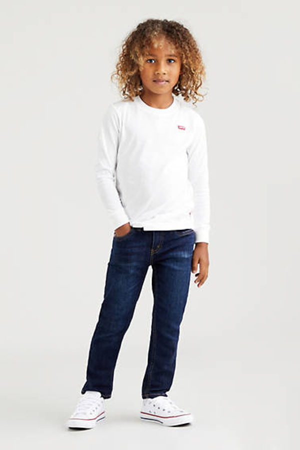 Jean infantil de corte cónico ceñido 512 - Chicos - 6A - Azul / Hydra